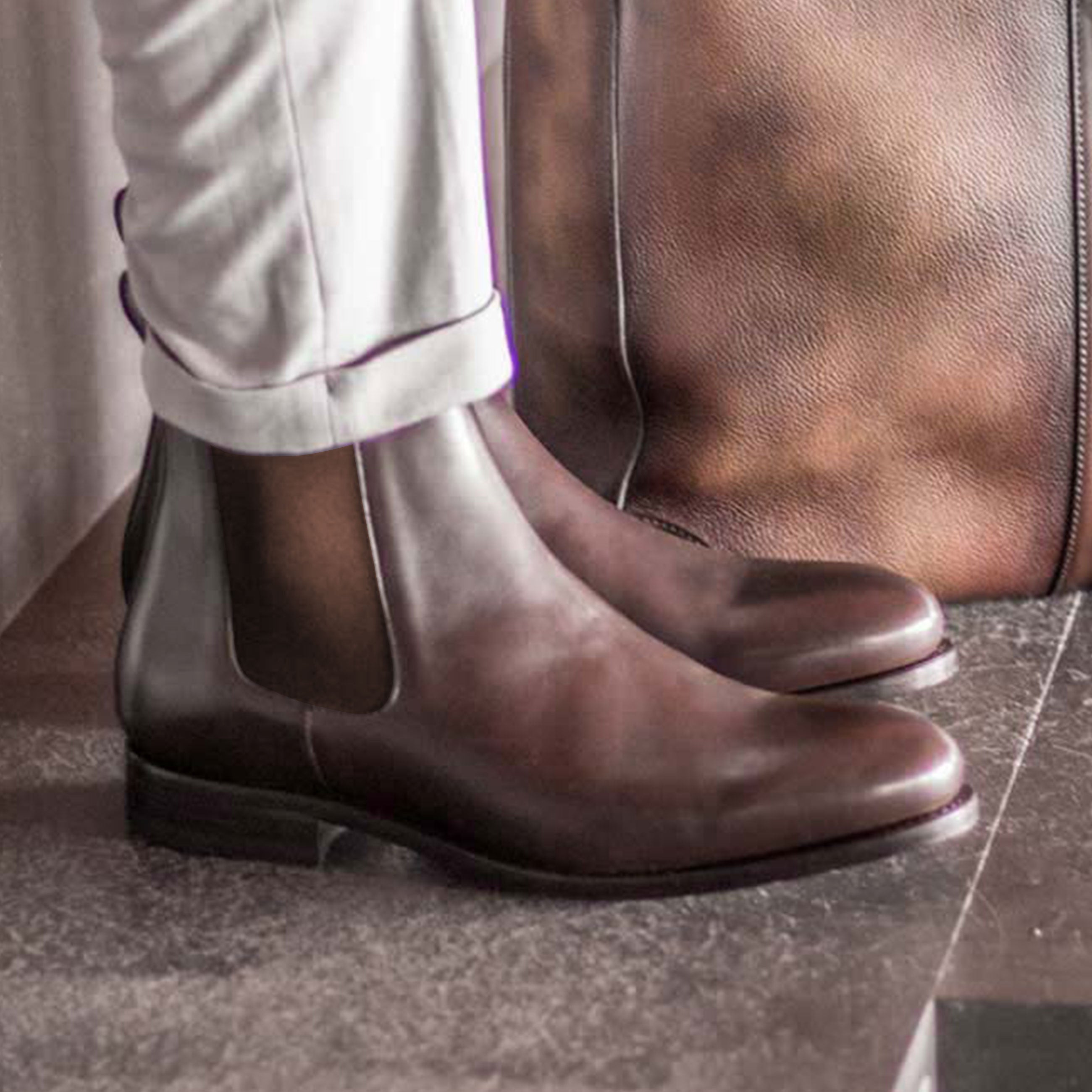 Augusta Brown Chelsea Boot