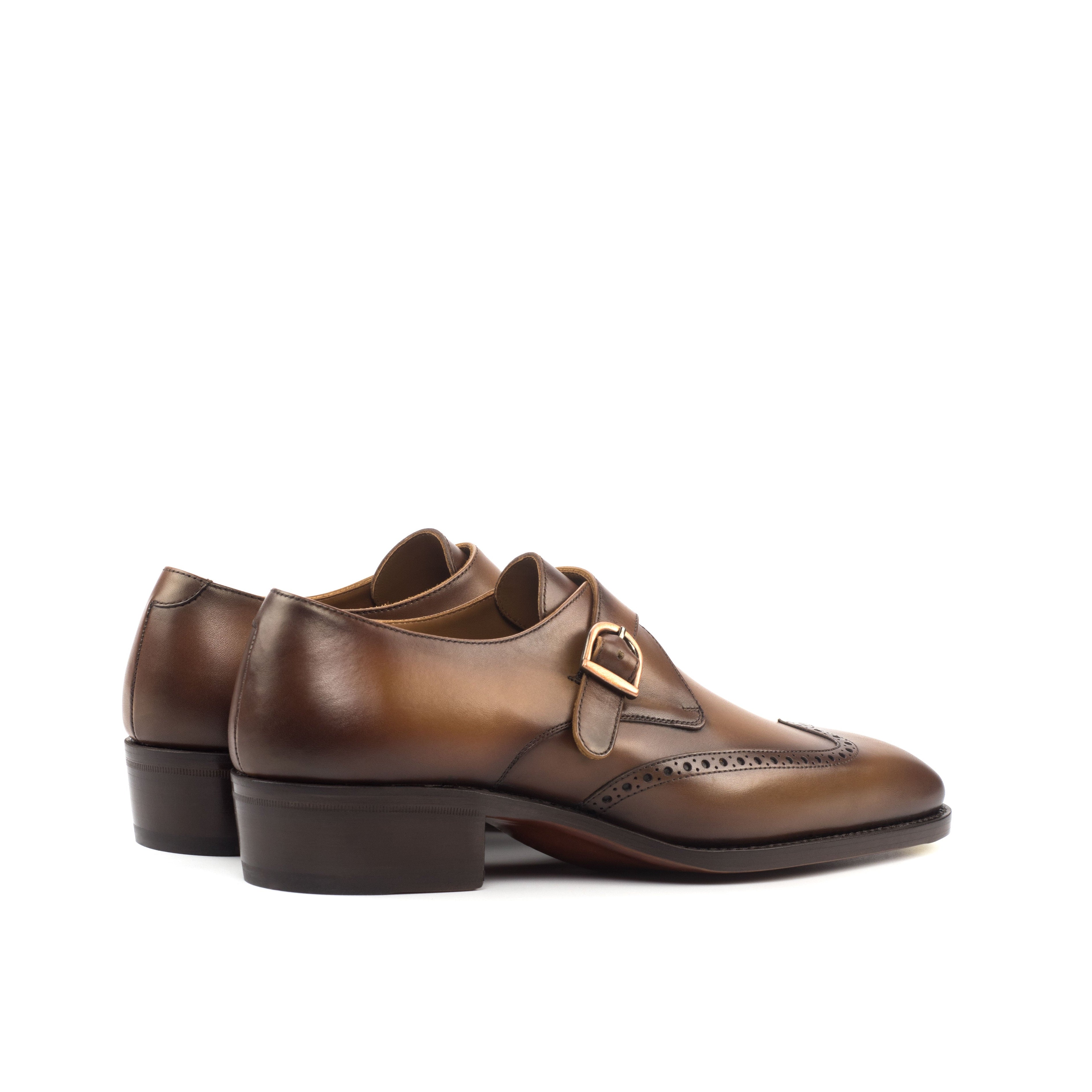 Winston Single Monk Leather Brogue