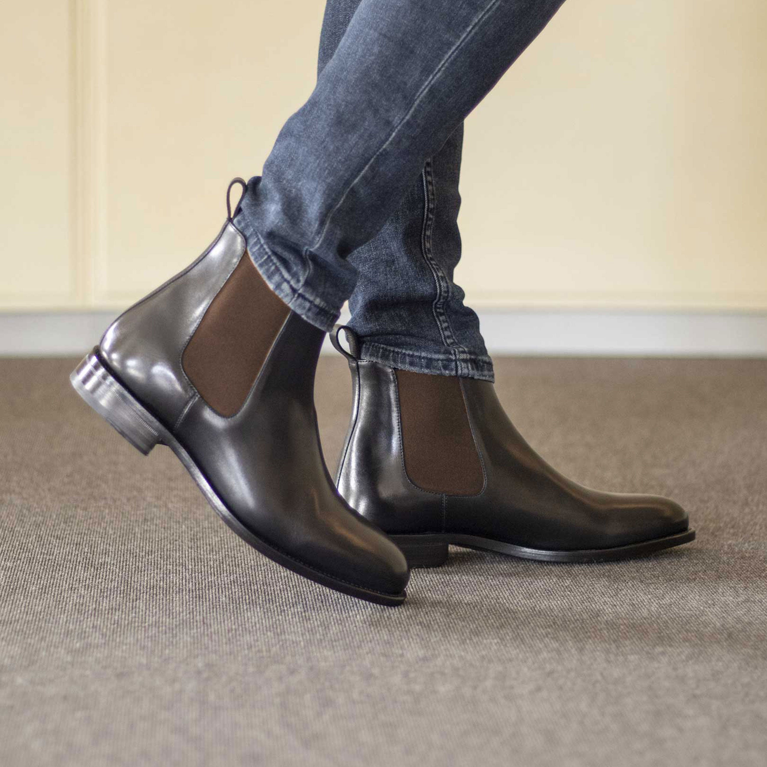 Augusta Black Chelsea Boot