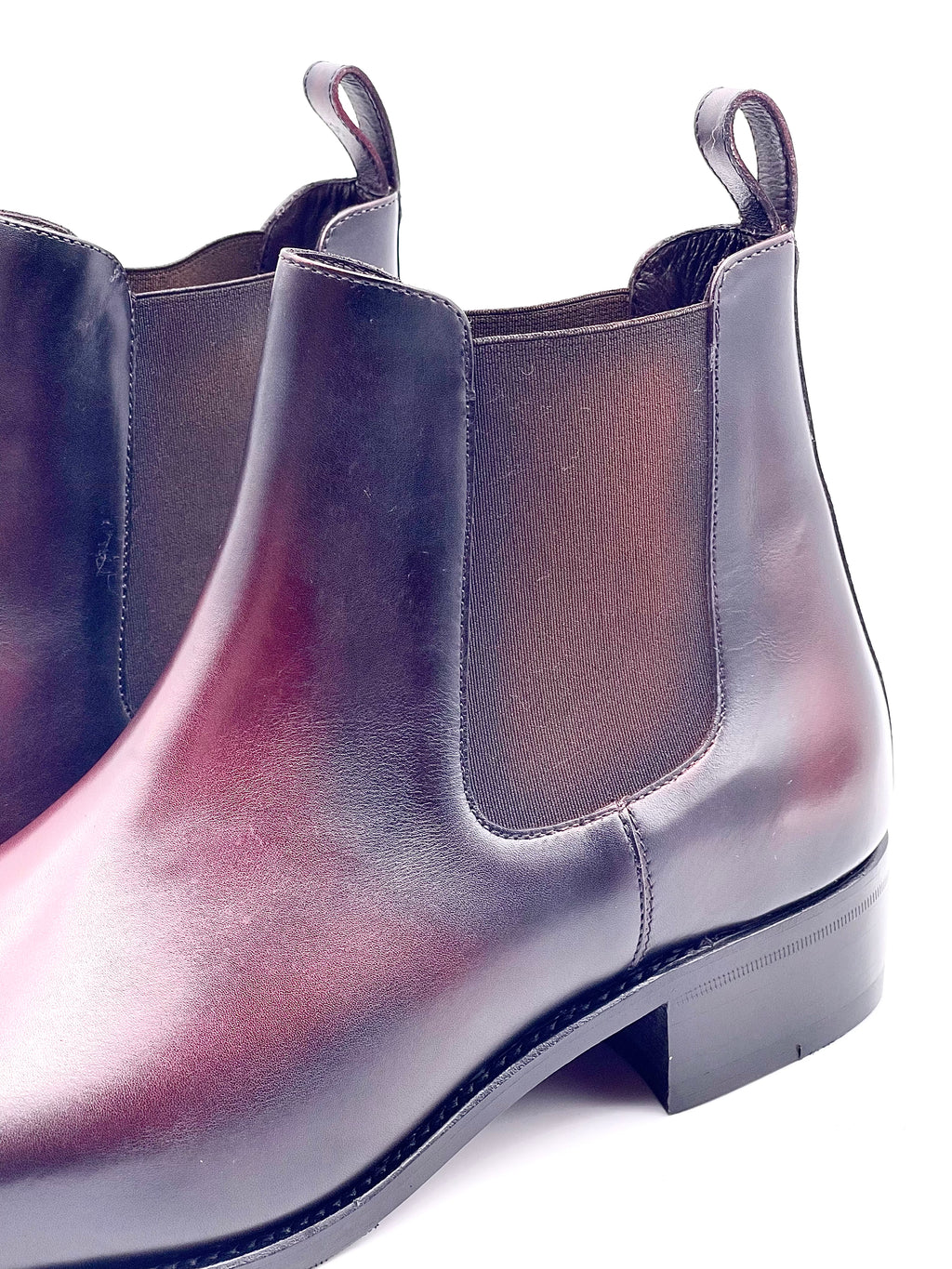 Augusta Chelsea Boot - Burgundy