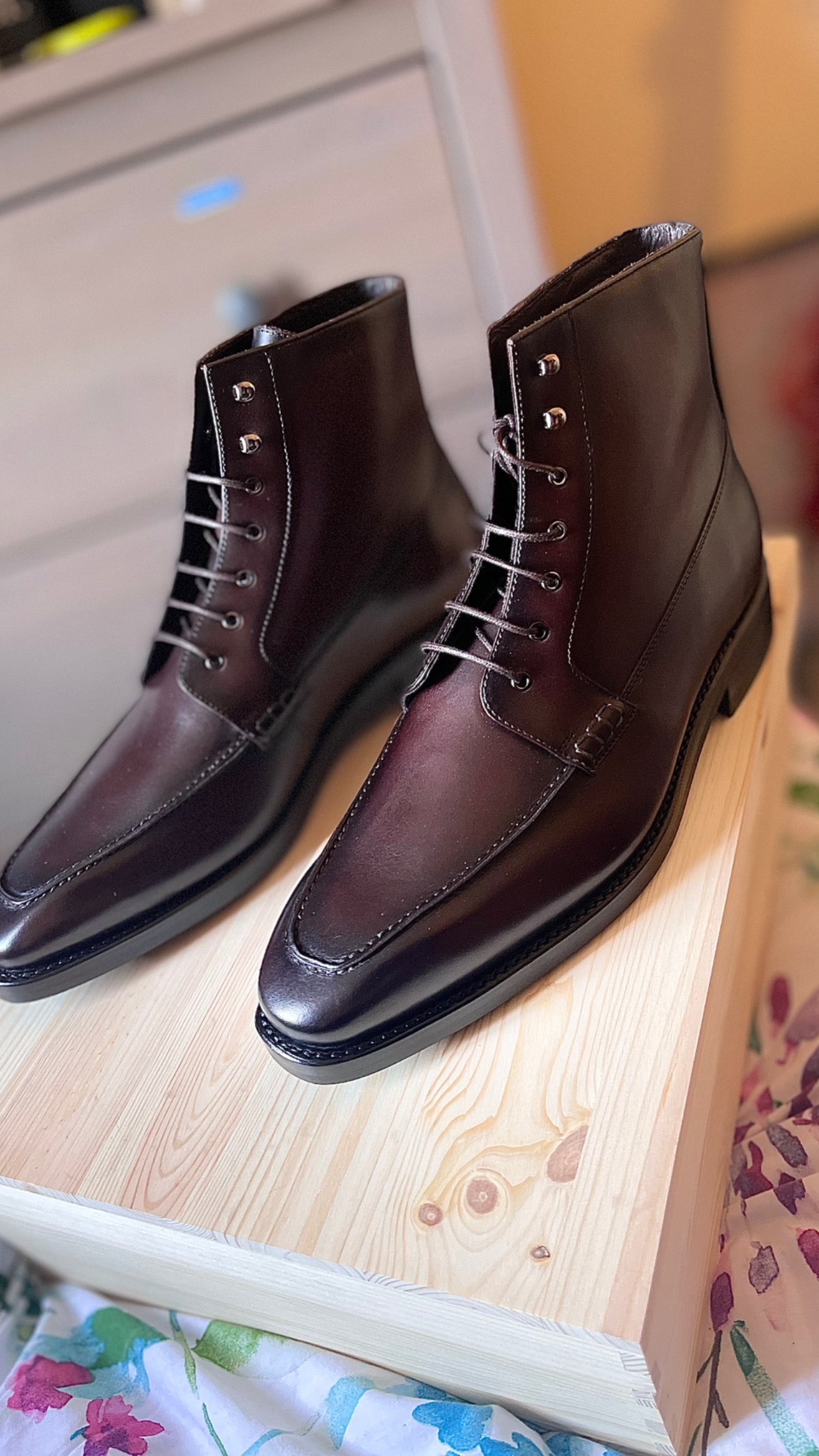 Trevor Leather Moc Boot