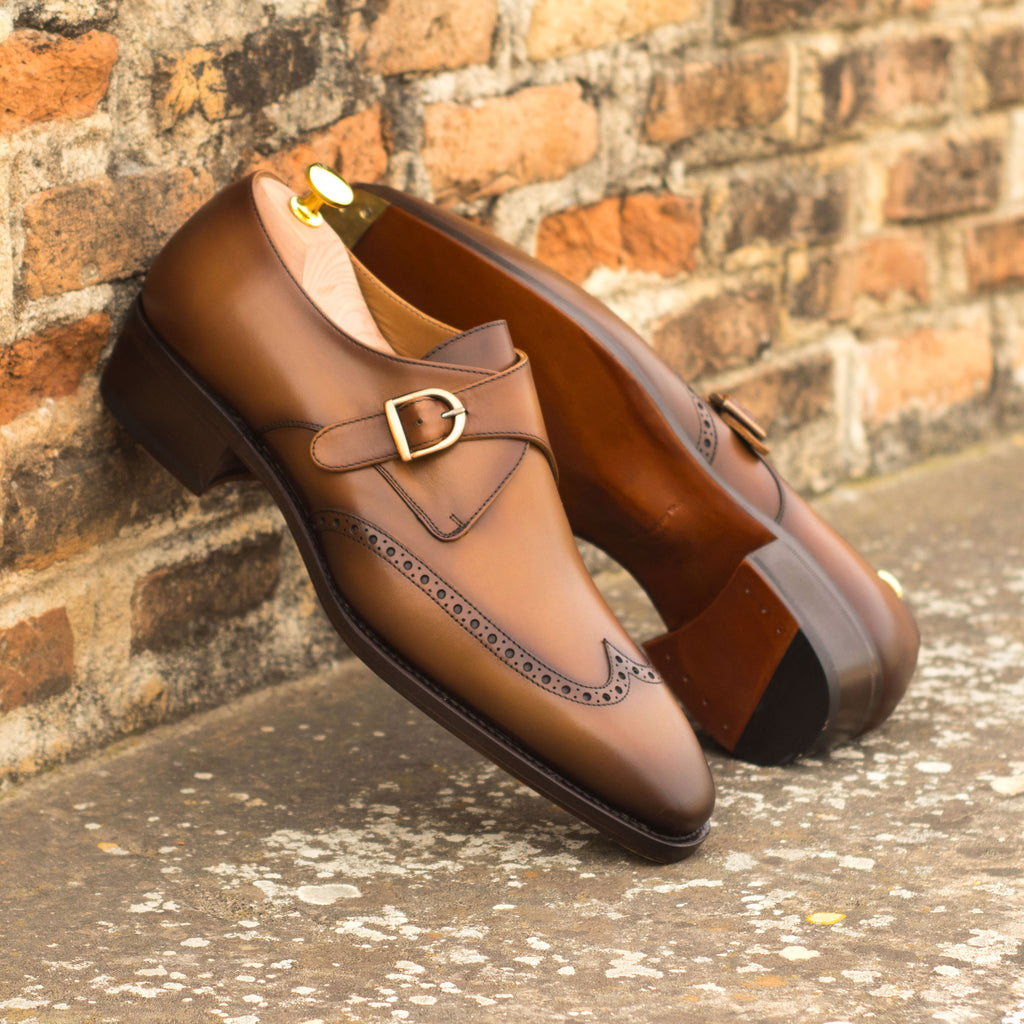Winston Single Monk Leather Brogue