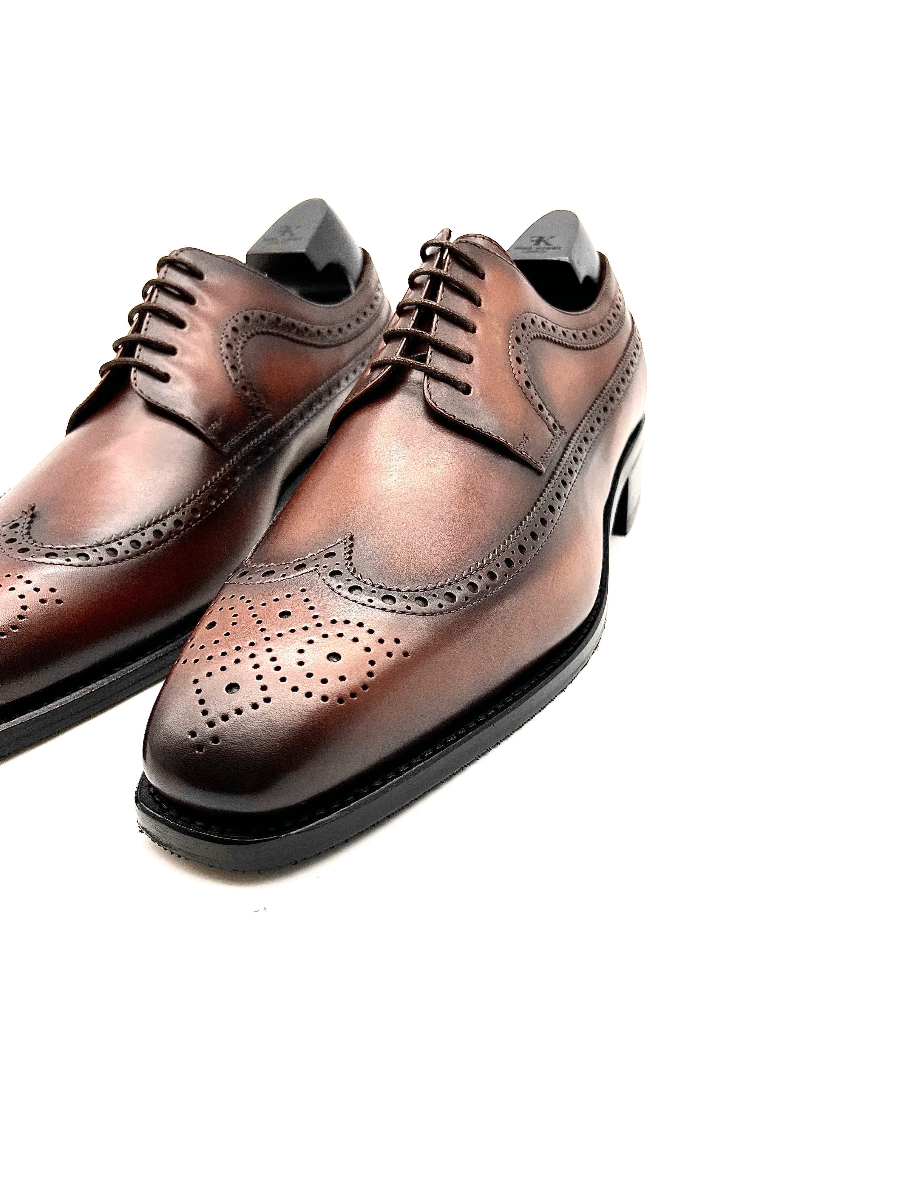 Weston Mid-Brown Longwing Blucher
