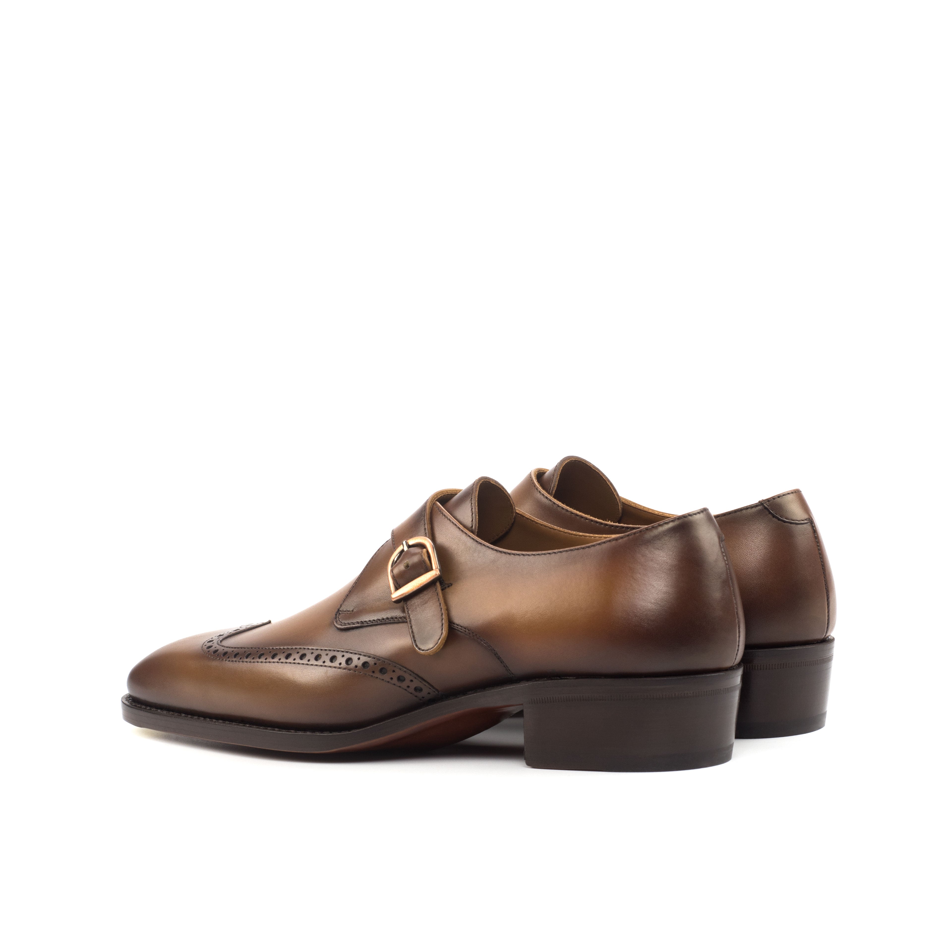 Winston Single Monk Leather Brogue